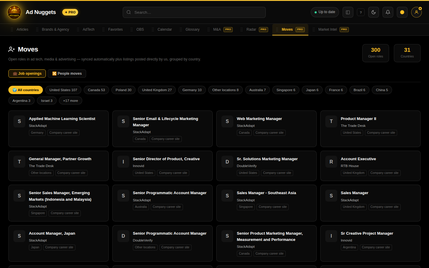 Moves tab screenshot